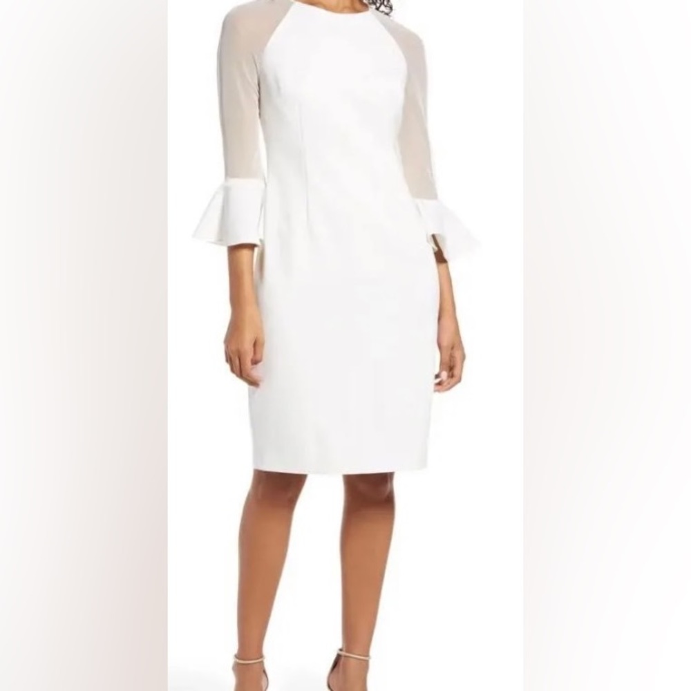Eliza J White Dress